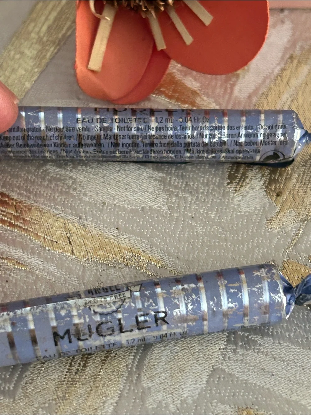 Mugler Angel Candy-Style Sample Wraps Vials